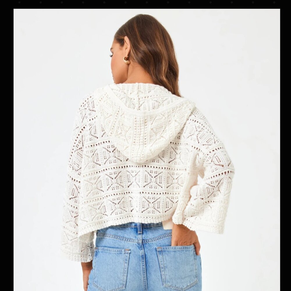 L Space - Diamond Eyes Sweater - Cream - Picture 4 of 6